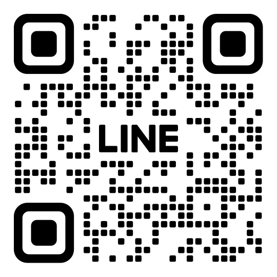 LINE公式アカウントの友だち追加用QRコード